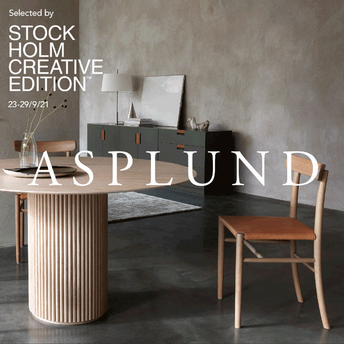 ASPLUND medverkar i Stockholms nya designvecka
